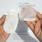 LOOPS Skincare Essentials Travel Set - 4-Step Routine with 12 Travel Pads Each (Pack of 48) - Swipe - Biodegradable Skincare Pads - Gifts for Women, Stocking Stuffer