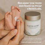 Earth Guru Whipped Beef Tallow for Skin 2oz, 100% Natural Beef Tallow and Honey Balm, Face Moisturizer & Body Lotion Cream, Grass-Fed & Finished, Sebo De Res Para La Cara, Organic Olive Oil, Manuka