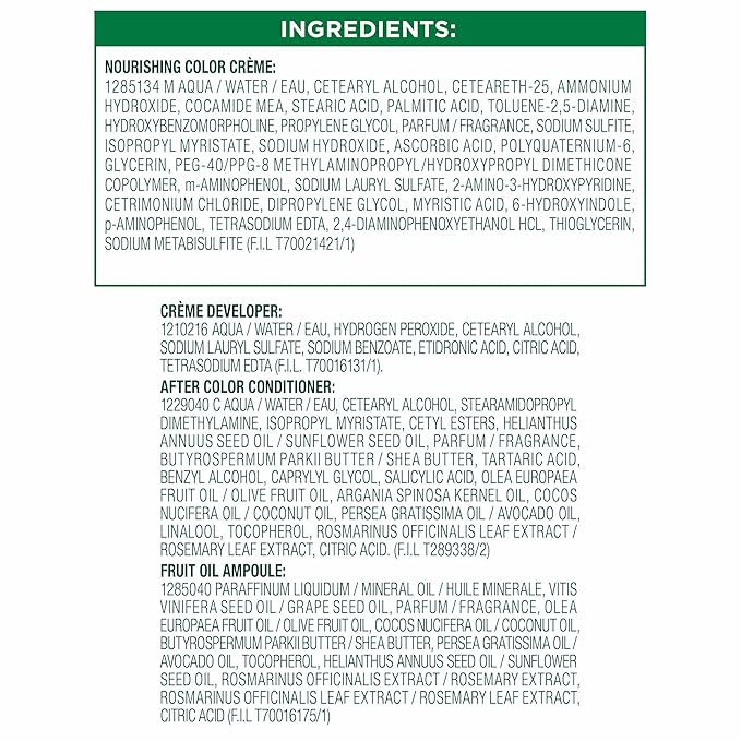 Garnier Hair Color Nutrisse Nourishing Creme, 33 Darkest Golden Brown (Caramel Fudge) Permanent Hair Dye, 1 Count (Packaging May Vary)