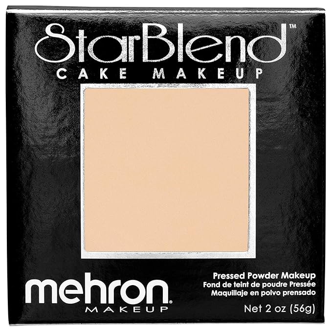 Mehron Makeup StarBlend Cake (2 oz) (Light Buff)