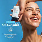 belif Aqua Bomb Niacinamide Sunscreen Stick SPF 50+ PA++++ – Korean Sunstick for Face with Hyaluronic Acid, No White Cast, Lightweight Velvet Finish, Daily UV Protection, Semi-Matte Glow, 0.63 oz