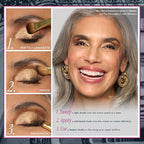 LAURA GELLER NEW YORK The Delectables Soho Shimmers Eyeshadow Palette - Includes 14 Shimmer-Finish Baked Eyeshadows in Stunning Neutral Shades - Long-Lasting High-Shine Eyeshadows for Everyday