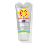 California Baby Super Sensitive SPF 30+ Sunscreen | Unscented | Mineral Based | Baby Sunscreen for Face + Body | Titanium Dioxide | 170 grams / 6oz