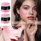 2 Colors Blush Stick,Multi-Use Cream Blush,Waterproofing Highly Pigmented Makeup Stick,Moisturizing Makeup Cream Set A6