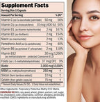 ANDREW LESSMAN Healthy Hair, Skin and Nails 360 Capsules - 5000 mcg High Bioactivity Biotin, B-Complex. Promotes Beautiful Skin, Strong Nails. No Additives Hair Growth Vitamins Biotin Supplement