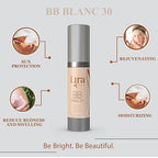 Lira Clinical BB Cream - SPF 30 Tinted BB Cream with PSC & Vitamins - Full Coverage - 0.7 fl oz. (Blanc 30)