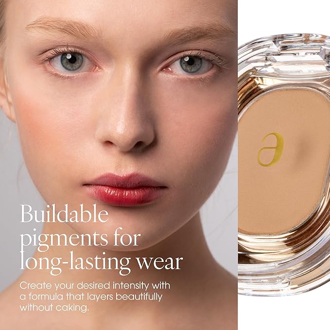 STEP BASIC 224 REAL SKIN, Longwear Eyeshadow Single, High-Pigment Eye Shadow Compact, Smooth & Blendable Colors, Crease-free (1.7g, 0.004 oz.)