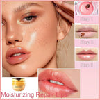 1 PCS Bee Lip Balm Honey Pot, Exfoliating Honey Bee Lip Balm Sleeping Lip Mask Overnight with Sticks, Honey Pot Lip Balm Prevention Dry Hydrating and Crack Lip Scrubs