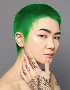 Good Dye Young Streaks and Strands Semi-Permanent Hair Color (Kowabunga) - UV Protective, Conditioning, PPD-Free, Cruelty-Free & Vegan Green Hair Dye, Lasts 15-24+ Washes