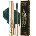 Vivienne Sabó Cabaret Premiere Green Mascara, Volume and Length, Defining, Curling, No Flaking, No Clumping, Smudge Proof, Washable, Cruelty-Free, Made in Europe, (06 Green), 0.3 Fl Oz, 1 Pack