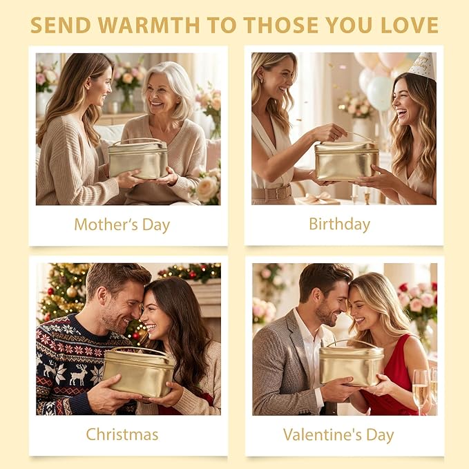 33 Pcs Honey & Almond Skin Care for Women, Spa Bath & Body Gift Set, Face Sheet Mask, Hydrogel Mask, Lip Gloss, Cosmetic Bag, Face Serum, Necklace, Cleanser, Valentine's Day, Anniversary, Birthday