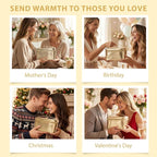 33 Pcs Honey & Almond Skin Care for Women, Spa Bath & Body Gift Set, Face Sheet Mask, Hydrogel Mask, Lip Gloss, Cosmetic Bag, Face Serum, Necklace, Cleanser, Valentine's Day, Anniversary, Birthday