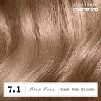 Clairol ColorStrong Permanent Zero Ammonia Hair Dye, 7.1 Dark Ash Blonde - Bora Bora Hair Color, Pack of 2