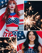 Blue Face Glitter - Waterproof and Long-Lasting Body Glitter Speckles, Sparkle Makeup Patches for Festivals and Parties (BLUE - 8 Sheets)