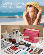 Gifts for Woman Who Travel, Makeup Bag for Women, Bridesmaid Engagement Gift for Her Travel Toiletry Bag Make Up Bag Pouch for Purse Bridal Shower Gift for Engagement Wedding Bridesmaids Gift