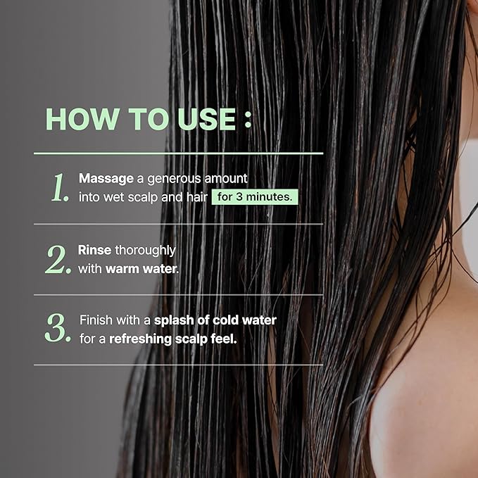 Premium TS Shampoo 10.14 fl oz / 300g for hair loss prevention, Anti-Thinning Biotin Shampoo, Korean shampoo, Natural Daily Routine