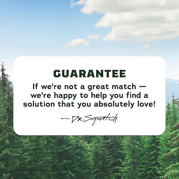 Dr. Squatch Natural Bar Soap for Men Variety Gift Set - Cold Process Soap No Harsh Chemicals - Mountain Meadow, Sandalwood Summit, Lumberjack Lodge, Fresh Falls & Birchwood Breeze (5 oz, 5-Pack)