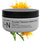 Intelligent Nutrients Tousled Texture Matte Paste – Natural, Medium Hold Hair Styling Paste for All Hair Types, Matte Finish, with Certified Organic Castor & Safflower Oils, Clean Beauty, 2 oz