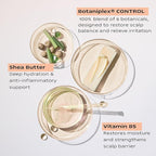 KAMEDIS Scalp Moisturizer Lotion For Dry, Itchy, Dandruff, Flaky, Seborrheic Dermatitis, Psoriasis and Sensitive Scalp. Over-Night Mask Treatment Botanicals-Based. Parabens Free. 3.38 Fl Oz.