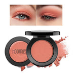 Single Salmon Eyeshadow Matte Handmade Pressed Eyeshadow Palette Long Lasting With No Creasing Pigmented Red Eye Shadow (Salmon)