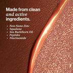 The One Warm Glow Daily Sun Cream SPF 30 – Hydrating Mineral Sunscreen for Face & Neck, Sensitive Skin Safe, with Zinc, Niacinamide, Squalane & Sea Buckthorn, 1 oz