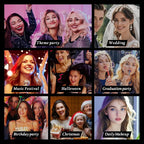 24pcs Glitter Freckles Makeup Patches-Silvery-Face Glitter Speckle, Sparkle Speckles Patches for Women, Cute Fake Freckles, Glitter Freckle Face Tattoo, Accessories for Musical Festival