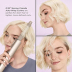 Shark HD430 FlexStyle Air Styling & Drying System, Powerful Hair Dryer Brush & Multi-Styler with Auto-Wrap Curlers, Paddle Brush, Oval Brush, Concentrator Attachment, Stone