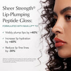 Thrive Causemetics Sheer Strength Lip Plumping Peptide Gloss, Lip Plumper with Vitamin E, Peptides, Plumps, Smooths & Hydrates Lips, High Shine, Vegan & Cruelty Free, Kaisa (Dusty Rose)