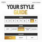 Immortal NYC One In A Million Hair Styling Product - 8 out of 9 Holding Ability, High Shine - All Natural Water-Based Formula for Men, No Residue, Suitable for All Hair Types