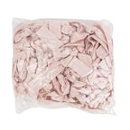 MEEDEE Rose Gold Hair Ties for Women - No Crease Soft Knotted Ribbon Ties, Damage-Free for Ponytails, Yoga, and Bracelets (100 Pack)