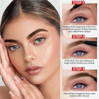 Waterproof Eyebrow Pen，Long Lasting Eyebrow Pencil，Creates Hair-Like, Natural-Looking, 3D Eyebrows,Eye Brow Makeup Pen for Women