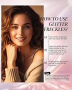 Face Glitter, Gold Temporary Face Tattoos Stickers, Body Face Glitter for Women Girls, Country Concerts Singer Festival Rave Accessories (Gold - 10 pcs)