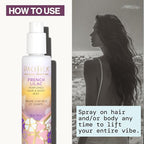 Pacifica French Lilac Perfumed Hair & Body Mist, Alcohol-Free Spray Designed For Head-To-Toe Wear, Vegan & Cruelty-Free, 6 Fl Oz