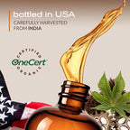 Ella & Eden USDA Organic Castor Oil – Cold Pressed Hexane-Free - Glass Bottle - For Hair Growth, Face, Eyelash, Skin, Stomach - 100% Pure Unrefined 16 Fl Oz