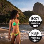 All Good Sunscreen - Tinted Mineral Sunscreen for Face & Body - SPF 30, Water Resistant, Coral Reef Friendly, Coconut Oil, Jojoba Oil, Shea Butter, Aloe 3 oz (2-Pack)