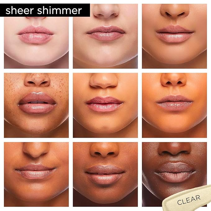 Pure Illumination Light-Up Lip Gloss with LED-Lit Applicator Brush + Side Mirror, Non-Sticky, Moisturizing Hydrating Lip Glosses with Lanolin, Jojoba Oil, & Vitamin E, Clear