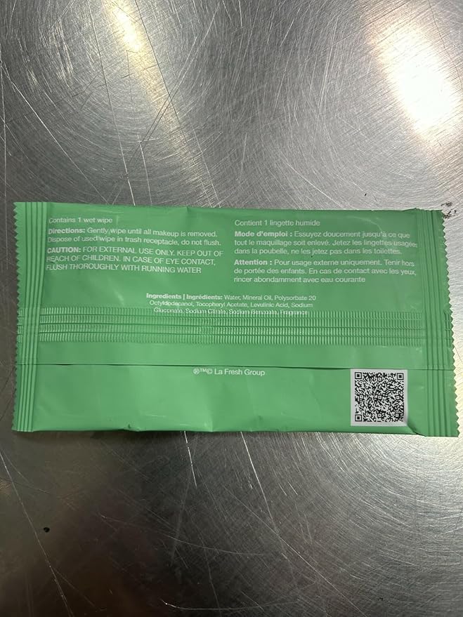 La Fresh Travel Lite Makeup Remover Cleansing Face Wipes – Facial Towelettes with Vitamin E for Waterproof Makeup – Individually Sealed Wrappers (Large 8 in x 7 in Cloth Size) - 1200 Count