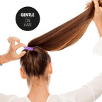 Expressions 216-Piece Hair Ties, 4mm Pastel Colors Value Pack, Durable Ponytail Holders For Thick Hair, Curly Hair and All Hair Types