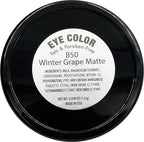 Winter Grape Matte Dark Purple Mauve Pressed Powder Single Vegan Eyeshadow; Talc, Paraben & Cruelty Free