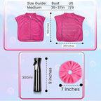 3pcs,Microfiber Hair Cape, Jumbo Hair Tie, Fine Mist Spray Bottle, Hair Styling Accessories,Microfiber Hair Towel For Curly Hair, Shoulder Neck Towel, Wet Hair Drying Cape, Makeup, Curly Hair Towel