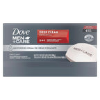 Dove Men+Care Body Soap and Face Bar More Moisturizing Than Bar Soap Deep Clean Effectively Washes Away Bacteria, Nourishes Your Skin 3.75 Ounce (Pack of 6)
