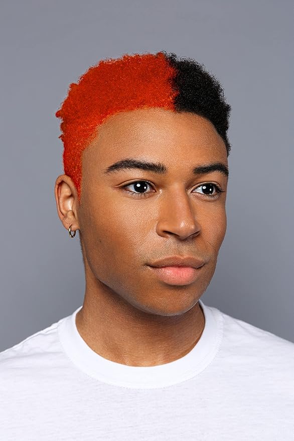 Good Dye Young Streaks and Strands Semi Permanent Hair Dye (Riot Orange) - UV Protective Temporary Hair Color Lasts 15-24+ Washes - Conditioning Orange Hair Dye - PPD-free, Cruelty-Free & Vegan