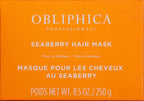 Obliphica Seaberry Hair Mask - Deep Conditioning Hydrating Treatment for Dry and Damaged Hair - Fine, Frizzy, and Color-Treated Hair - 8.5 Ounce (Pack of 1)