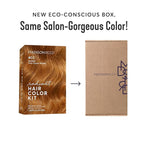 Madison Reed Radiant Hair Color Kit - 8CC Dark Vivid Copper Blonde (Matera Marigold) Vivid Color Permanent Hair Dye, PPD-Free & Ammonia-Free, 2 Pack