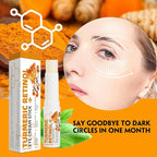 2 PCS Turmeric Retinol Eye Cream Stick, Lumibalm for Under Eye Bags,Eye Balm Stick Hydrating,Turmeric Eye Cream For Puffiness and Bags Reduces Fine Lines