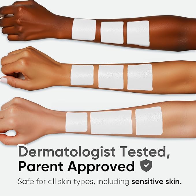 Blue Squid PRO White Face Paint Stick - Waterproof Body Paint for Adults & Kids Eye Black Baseball, Softball - Vegan Hypoallergenic Twist-Up Non-Toxic Makeup Stick for Cosplay, Sports & SFX (White)