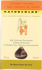 naturcolor Haircolor - Dandelion Hair Dye (7D), 4 Fl Oz (Pack of 1)