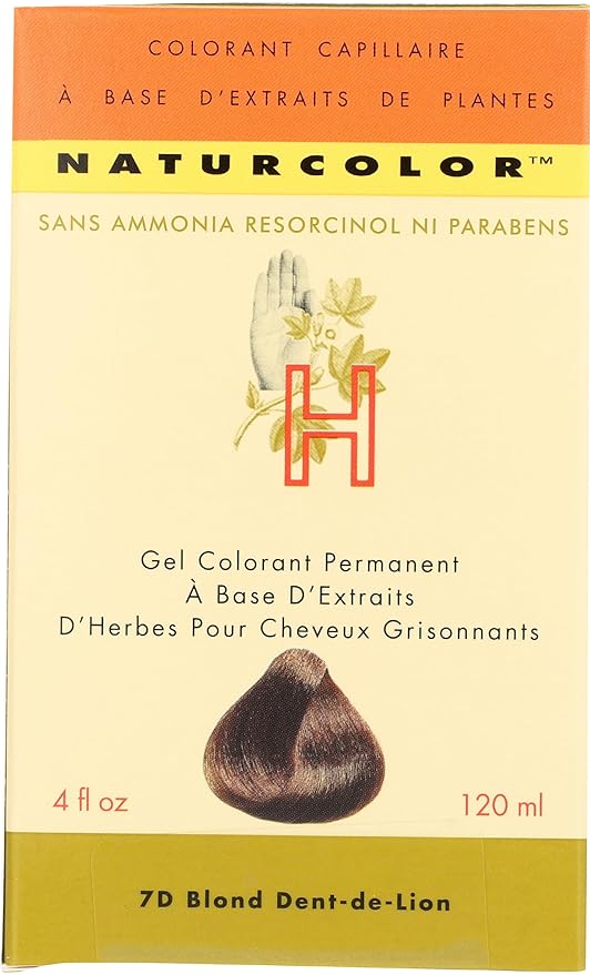 naturcolor Haircolor - Dandelion Hair Dye (7D), 4 Fl Oz (Pack of 1)