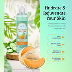 Cucumber Melon Fine Fragrance Body, Womens Perfume Fragrance Body Mist & Sprays, Women's Refreshing Scented Gifts & Presents 8 oz Fine Mist Spray Bottle