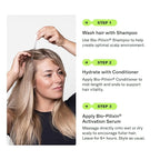 Scandinavian Biolabs Bio-Pilixin® Routine For Women | Helps with Hair Shedding, Nurtures Hair Follicles, Enhances Hair Strength, Repairs Damaged Hair, Clinically Tested, Dermatologically Approved